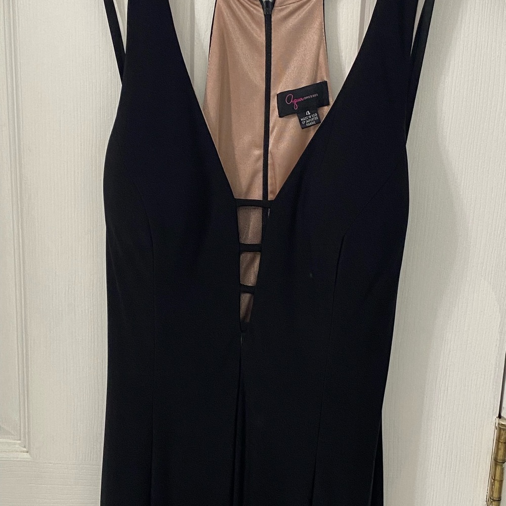 Elegant Black Evening Dress - PERFECT PROM Dress!!